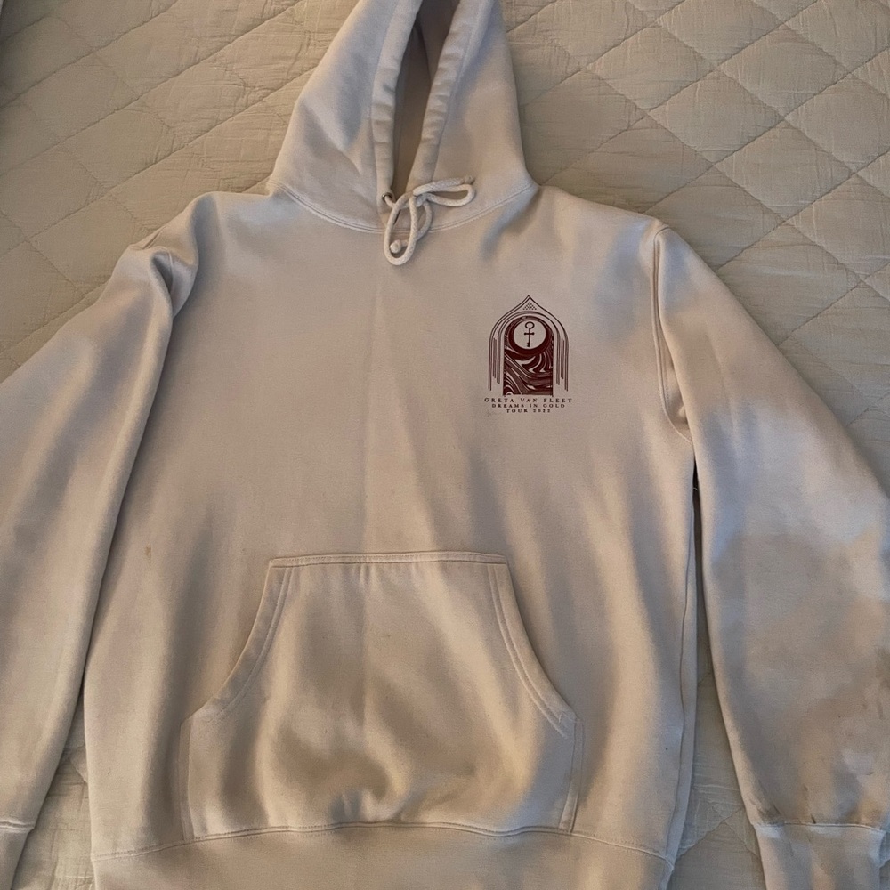 Limited Edition Greta Van Fleet Dreams in Gold Tour Hoodie
